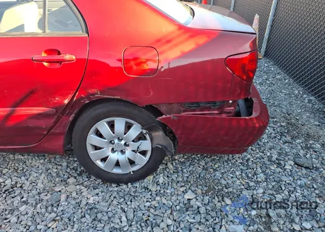 2004 Toyota Corolla Le from USA, damaged, VIN 1NXBR32E04Z291859
